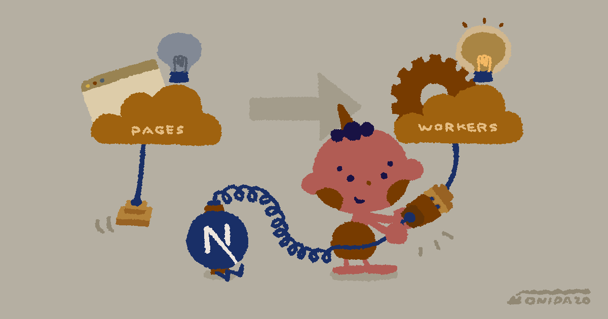 [Cloudflare] Cloudflare PagesからWorkersへNext.jsプロジェクトを移行した時の手順メモ