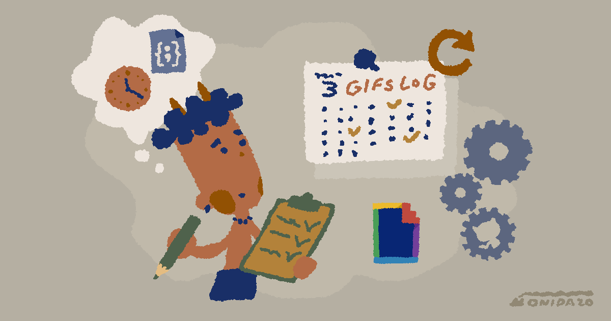 [Giphy API] 自分のアカウントの最新GIFをchangelogに自動表示する